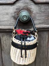 Load image into Gallery viewer, Black Wicker Baskets for Summer Bohemians