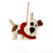 Load image into Gallery viewer, Dog Felt Wool Christmas Ornament