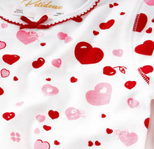 Load image into Gallery viewer, Sweetheart Dreams Valentine Pima Pajamas