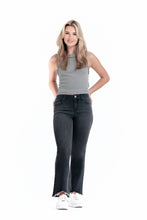 Load image into Gallery viewer, Hi-Low Fray Hem Ankle Boot