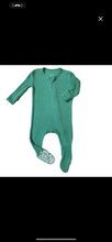 Load image into Gallery viewer, Billiard Rib Knit Bamboo Footed Sleeper