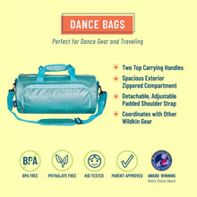 Load image into Gallery viewer, Blue Glitter Dance Bag
