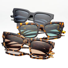 Load image into Gallery viewer, Hayden Acetate Unisex Rectangular Sunglasses: Milky Tortoise
