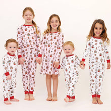 Load image into Gallery viewer, Gingerbread World PJ Dress in Pink
