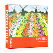 Load image into Gallery viewer, Tulip Fields Puzzle
