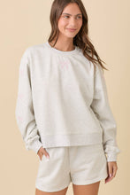 Load image into Gallery viewer, Light Blue Knit Shorts with Bows
