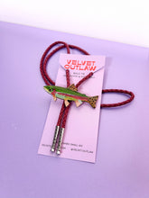 Load image into Gallery viewer, Rainbow Trout Bolo Tie
