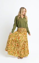Load image into Gallery viewer, Desert Palm Smocked Tier Skirt
