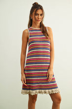 Load image into Gallery viewer, Multicolor Sleeveless Knit Dress
