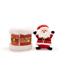 Load image into Gallery viewer, Peek-A-Boo Plush - Santa in Chimney 🎅
