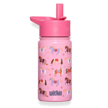 Load image into Gallery viewer, Horses 14 oz Steel Water Bottle
