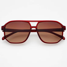 Load image into Gallery viewer, Billie Aviator Sunglasses : Dark Cherry
