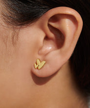 Load image into Gallery viewer, &#39;Just For You Mom&#39; Earrings In Gold-Tone Plating
