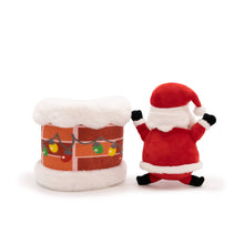 Load image into Gallery viewer, Peek-A-Boo Plush - Santa in Chimney 🎅
