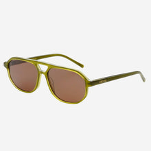 Load image into Gallery viewer, Fenix Acetate Unisex Aviator Sunglasses : Olive
