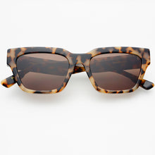 Load image into Gallery viewer, Hayden Acetate Unisex Rectangular Sunglasses: Milky Tortoise
