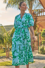 Load image into Gallery viewer, Riona Floral Wynette Tiered Midi Dress
