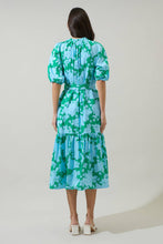 Load image into Gallery viewer, Riona Floral Wynette Tiered Midi Dress
