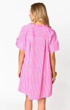 Load image into Gallery viewer, Stevie Shirt Dress - Bubble Gum
