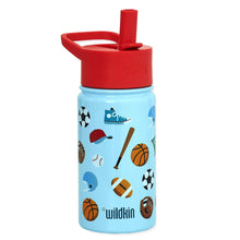 Load image into Gallery viewer, Game On 14 oz Stainless Steel Water Bottle
