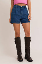 Load image into Gallery viewer, Pleated Denim Shorts
