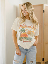 Load image into Gallery viewer, The Beach Boys In Concert Off White Thrifted Graphic Tee
