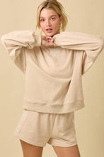 Load image into Gallery viewer, Light Blue Knit Shorts with Bows
