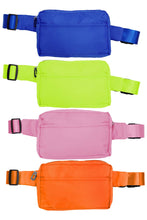 Load image into Gallery viewer, Vibrant Neon Color Belt Bum Fanny Pack
