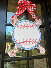 Load image into Gallery viewer, Grand Slam Baseball Door Hanger
