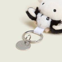 Load image into Gallery viewer, Black &amp; White Cow Keyring

