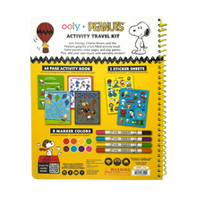 Load image into Gallery viewer, OOLY x Peanuts: Activity Travel Kit &amp; 4 Double-Ended Markers
