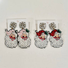 Load image into Gallery viewer, Red Santa Earrings
