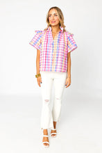 Load image into Gallery viewer, Shauna Ruffle Shoulder Top - Gelato
