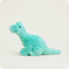 Load image into Gallery viewer, Teal Long Neck Dinosaur Warmies
