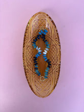Load image into Gallery viewer, Blue Multi &amp; Red Multi Beaded Necklaces
