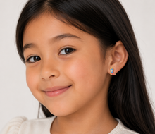 Load image into Gallery viewer, Boot Enamel Flat Back Kids Earrings
