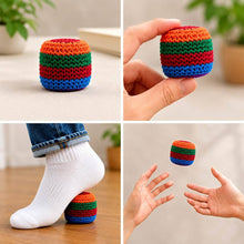 Load image into Gallery viewer, 6PCS - Crochet Hacky Sack Toy Balls
