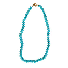 Load image into Gallery viewer, 16.5&quot; Genuine Turquoise Choker Candy Necklace
