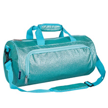 Load image into Gallery viewer, Blue Glitter Dance Bag
