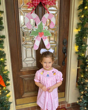 Load image into Gallery viewer, Nicole the Pink Candy Canes Door Hanger
