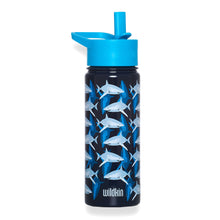 Load image into Gallery viewer, Sharks 18 oz Steel Water Bottle
