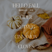 Load image into Gallery viewer, Hello Fall - 15 oz Candle
