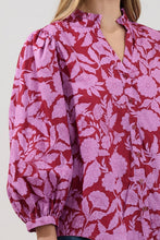 Load image into Gallery viewer, Ima Button Up Top Yunice Floral
