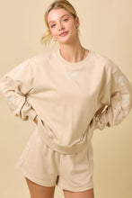 Load image into Gallery viewer, Light Blue Knit Shorts with Bows
