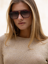 Load image into Gallery viewer, Billie Aviator Sunglasses : Dark Cherry
