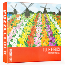 Load image into Gallery viewer, Tulip Fields Puzzle
