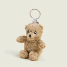 Load image into Gallery viewer, Brown Curly Bear Keyring
