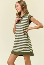 Load image into Gallery viewer, Olive Cap Sleeve Dress
