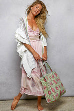 Load image into Gallery viewer, Green Multi Tote Bag
