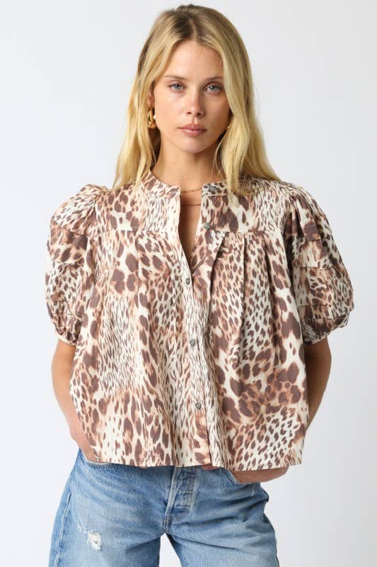 Melisa Leopard Shirt